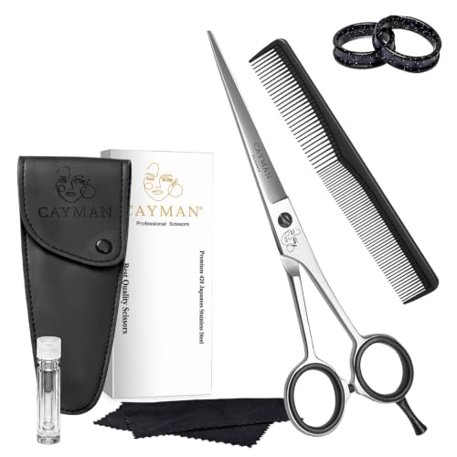 Cayman 6.5" Professional Hair Scissors, 420 Stainless Steel