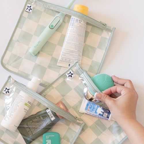 Tiny Twinkle 3-Pack Diaper Bag Pouches with TSA-Approved Organizer