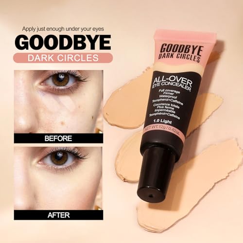 Full Coverage Under Eye Concealer - Waterproof & Long-Lasting