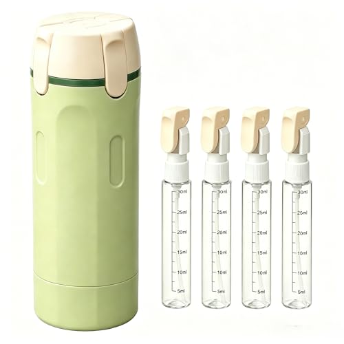 Aida & Hani 4-in-1 Travel Dispenser Bottles, 30ml Leak-Proof