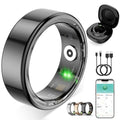 ZBNMY Smart Ring - Black, Size 9 for Stylish Connectivity