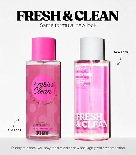 Victoria's Secret Pink Fresh & Clean Body Mist 8.4oz