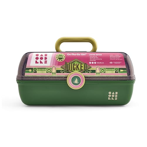 Caboodles Wicked Collection Cosmetic Case, Travel Storage Organizers