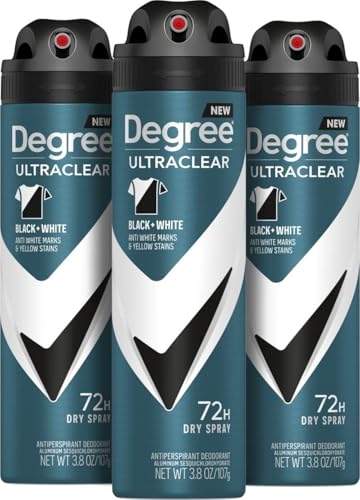 Men's Antiperspirant Deodorant Dry Spray - 3 Pack, 3.8 oz
