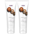 NOW Solutions, Shea Butter Lotion, Intense Moisture for Extremely Dry Rough Skin, 4-Ounce (Pack of 2)
