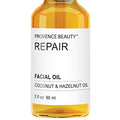 BEAUTE DE PROVENCE Active REPAIR Facial Oil | Enhanced with Coconut & Hazelnut Oil | Soften, Moisturizing and Hydrating Leaving Skin Smooth & Glowing | Repair & Nourish Damaged Skin - 2oz
