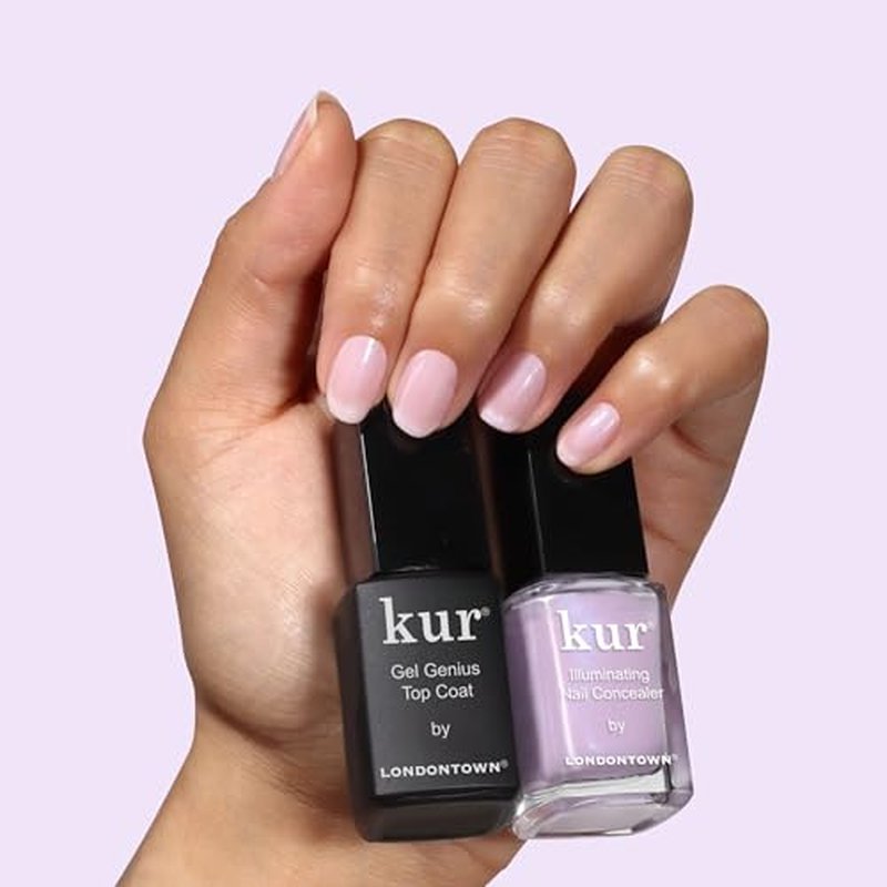 LONDONTOWN Nail Concealer & Gel Top Coat Duo Set