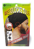 King.J Dreadlocks Tube Headband Cotton Spandex