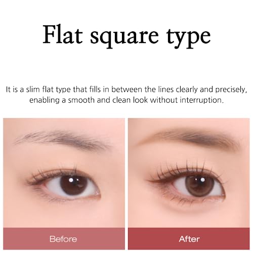 BBIA Last Auto Gel Eyeliner SLIM 5 Colors ? Ultra-Fine Waterproof Mechanical Gel Eye Liner Pencil Smudge-Proof Easy Drawing Smooth Gliding Texture Vegan Korean Eye Makeup (S2 JAZZ SLIM R)
