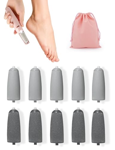 Electric Callus Remover for Feet with 2 Speeds & 10 Heads