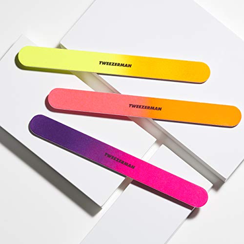 Professional Nail Files Pack of 3 - Dual-Sided Grit for Perfect Shaping