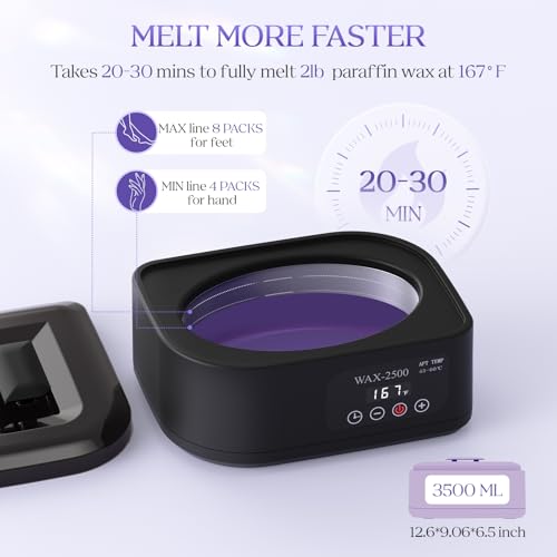 Paraffin Wax Machine for Hands & Feet with Auto-Timer