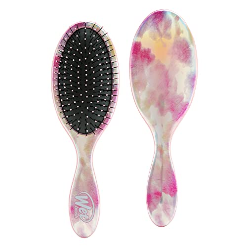 Wet Brush Original Detangler Hair Brush, Tie Dye Blush - Ultra-Soft IntelliFlex Bristles - Detangling Brush Glide Through Tangles With Ease For All Hair Types - For Women, Men, Wet & Dry Hair