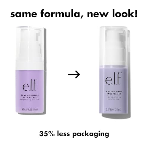 e.l.f. Brightening Lavender Face Primer – Color-Correcting