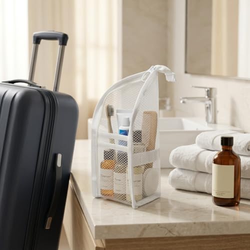 2Pcs Waterproof Standing Toiletry Bag - Travel Makeup Organizer