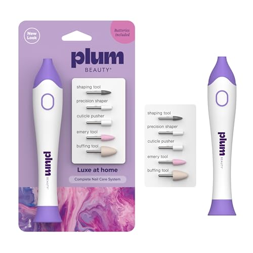 5-in-1 Nail Care System for Manicure & Pedicure with Attachments