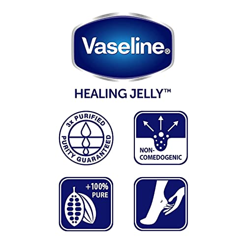 Vaseline Rich Conditioning Petroleum Jelly, Cocoa Butter 7.5 oz (Pack of 12)
