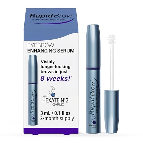 RapidBrow Eyebrow Enhancing Serum - Thicker Brows in 60 Days