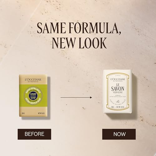 L'OCCITANE Shea Butter Extra-Gentle Body Soap Bar - Moisturizing & Soothing