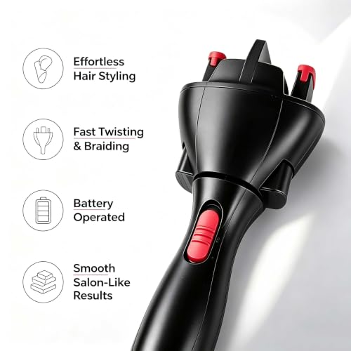 Automatic Hair Braider Machine - Electric Twist & Braid Tool