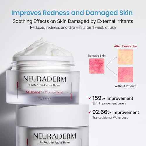 Protective Facial Balm, Rich Cream Ceramide Moisturizer with Hyaluronic Acid and Cica to Protect Skin Barrier and Soothe Irritated Skin Non-Comedogenic (30g, 1.05oz)