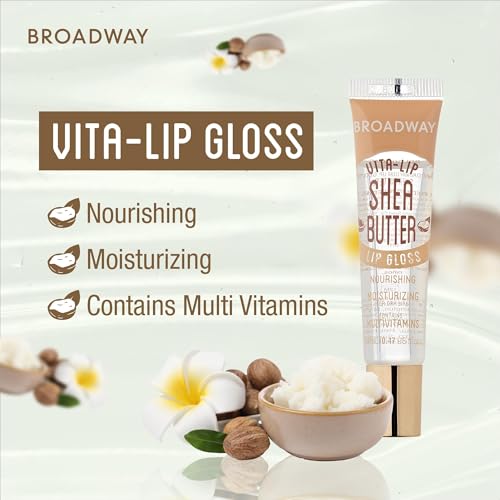 Ruby Kisses Broadway Vita-Lip Gloss 8 Pack - High-Shine Hydrating