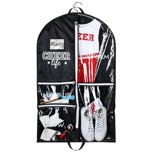 Blushtier Cheer Garment Bag 40 Inch Waterproof Uniform Storage