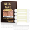 Neck Tape Lifting Invisible - 30PCS Instant Lift for Sagging Skin & Wrinkles, Hypoallergenic Neck Behind Lift Tape for All Skin,Improved Elastic Band Design (4 Elastic Bands + 30 Refill Patches)