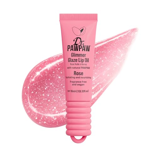 Dr. PAWPAW Glimmer Glaze Rose Lip Oil 10ml