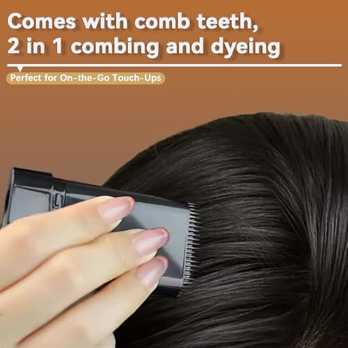 Loobexery 2-in-1 Hair Color Stick & Comb for Quick Gray Coverage