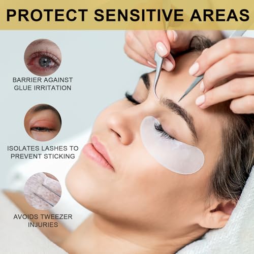 TEAWOO Under Eye Patches for Lash Extensions, 150 Pairs