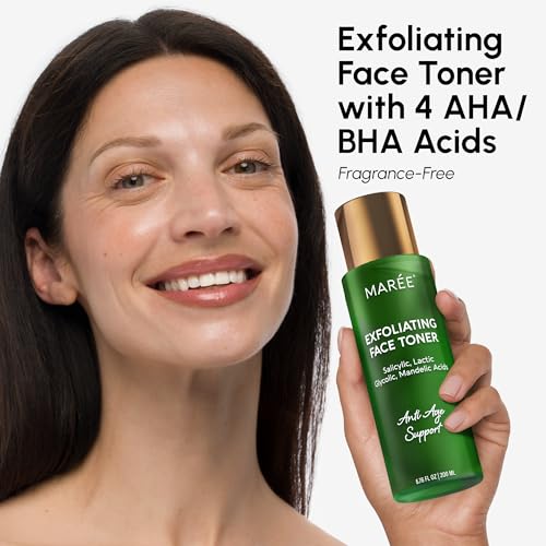MAREE Salicylic Acid Exfoliating Toner - AHA BHA Face Exfoliant