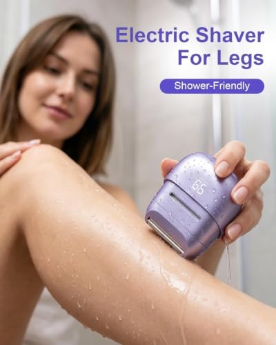 Women's Electric Shaver Waterproof Foil Razor Cordless