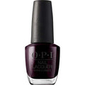 OPI Nail Lacquer Black Cherry Chutney – Opaque Dark Red Polish, Crème/Shimmer/Glitter