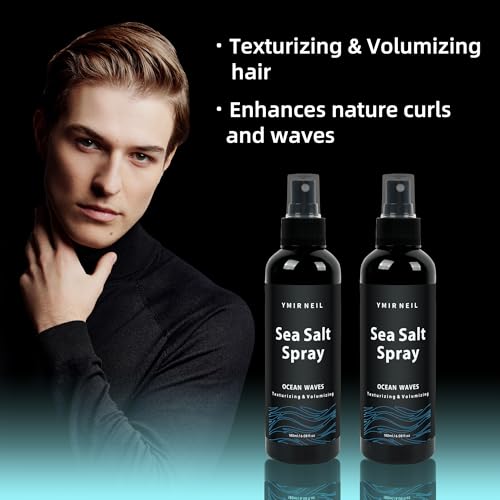 Sea Salt Spray for Men - Texturizing & Volumizing, 6 oz
