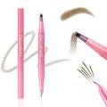2-in-1 Waterproof Eyebrow Pen with 4D Brush & Precision Tip