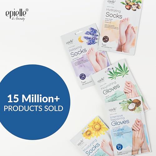 Epielle Intensive Repairing Hand Mask (6 Pairs) - Coconut Oil Gloves