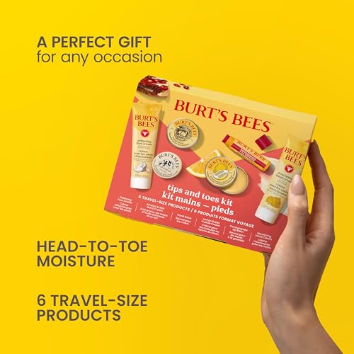Burt's Bees Tips and Toes Kit – 6 Travel Size Products