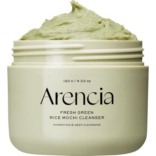 Arencia Korean Rice Mochi Face Cleanser - Gentle Exfoliating Wash