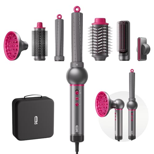 O.H.B 7-in-1 Hair Styler & High-Speed Dryer Brush - Ionic Volumizer