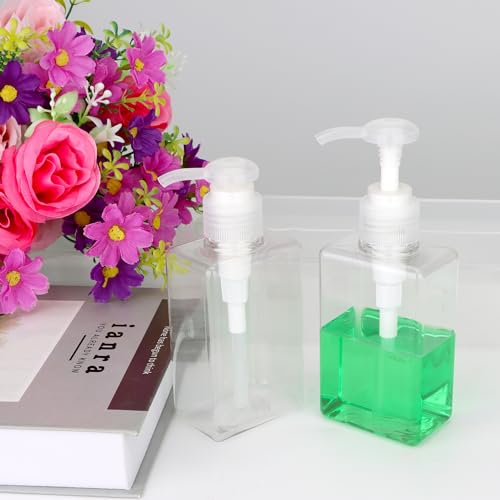 150ml Pump Bottles, 2-Pack Refillable Lotion Dispenser