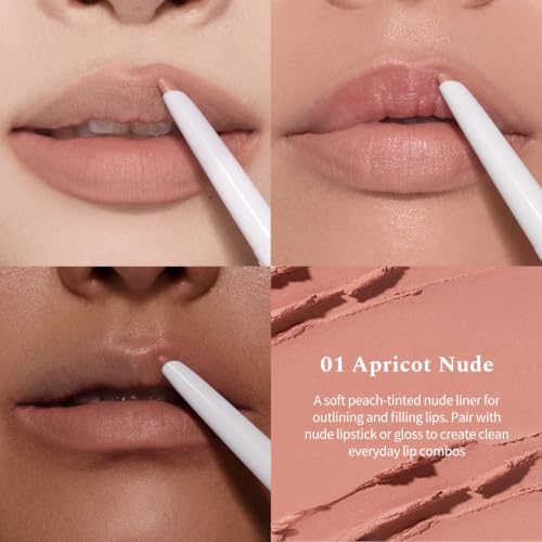 Flower Knows Knight Unicorn Lip Liner - Soft Peachy Nude