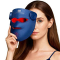 INIA GLOW 4D Red Light Therapy Mask - 320 LEDs, Dual NIR, Cooling