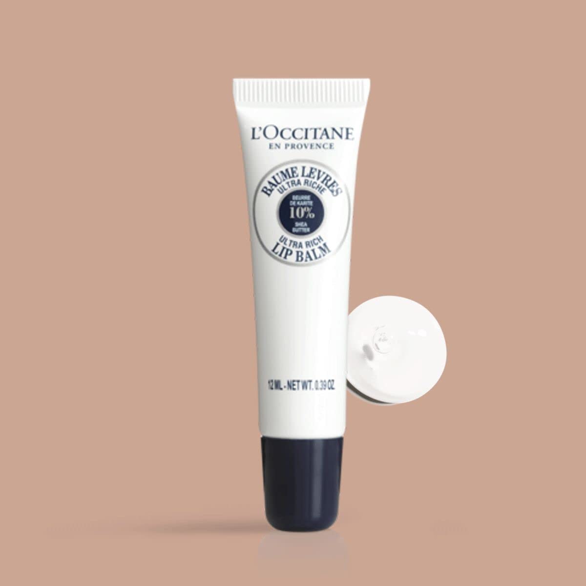 L'OCCITANE Shea Butter Ultra-Rich Lip Balm: Soften + Nourish Dry Lips, With 10% Shea Butter