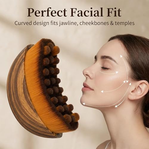 Lymphatic Contour Face Brush for Puffiness & Sculpting