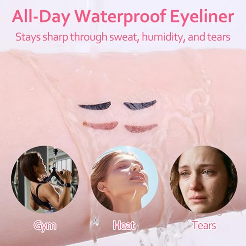 Winged Eyeliner Stamp Pen - Dual-Ended Cat Eye Makeup Tool