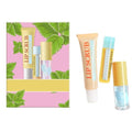 Lip Plumping Oil Balm Set with Scrub - Vitamin E & Fruit Extracts