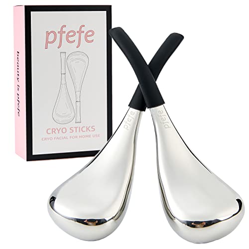 Ice Cryo Sticks for Face - Facial Massage Tool, Puffy Eye Relief