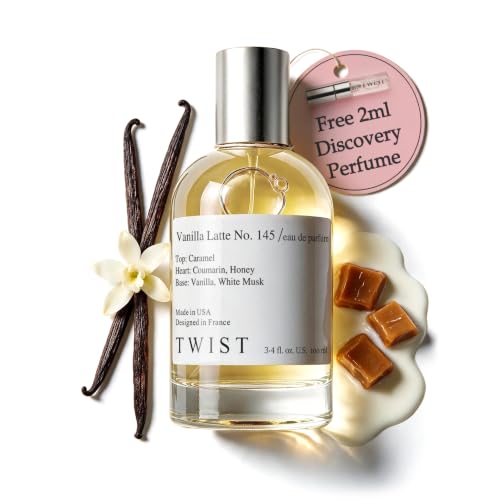 Vanilla Latte No.145 Perfume Inspired by Bianco Latte – 3.4 Fl Oz, Unisex Fragrance
