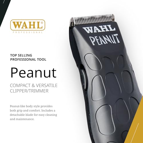Wahl Professional Peanut Corded Trimmer - Rotary Motor Grooming Tool